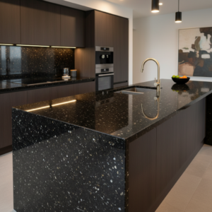 Столешница из гранита Black Galaxy